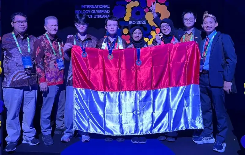 Keren Banget! Indonesia Borong 4 Medali di IBO 2026