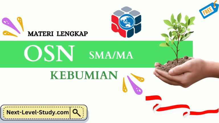 Olimpiade Kebumian SMA | OSN Kebumian NLS ID