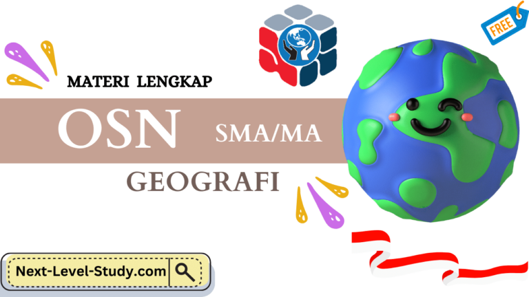 Olimpiade Geografi SMA | OSN Geografi NLS ID