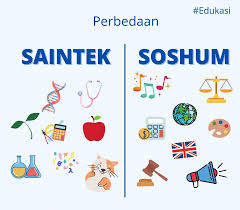 Soshum dan Saintek sebagai jalur pendidikan berdasarkan minat dan bakat.